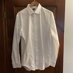 J crew white button up shirt